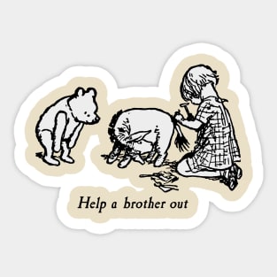 Help a Brotha Out Sticker